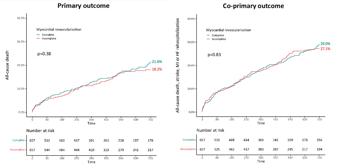 Figure 2 Primary and co-primary outcomes