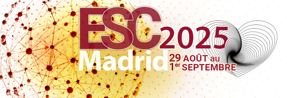 Congrès de l'European Society of Cardiology : ESC 2025