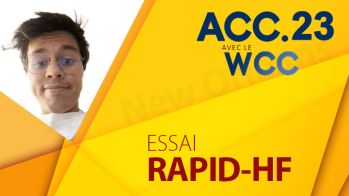 ACC 2023 : l'essai RAPID-HF : stimulation auriculaire pour l'insuffisance cardiaque avec fraction d'éjection préservée