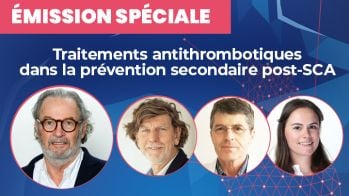Les émissions spéciales de Cardio-online | Traitements antithrombotiques dans la prévention secondaire post-SCA