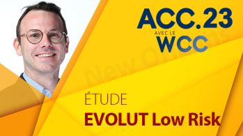 ACC 2023 : l'étude EVOLUT Low Risk : les bénéfices du TAVI auto-expandables restent constants chez les patients à faible risque chirurgical à trois ans par rapport à la chirurgie