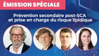 Les émissions spéciales de Cardio-online | Prévention secondaire post-SCA et prise en charge du risque lipidique