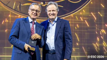 Le Pr Gilles Montalescot récompensé de la médaille d’or de l’ESC pour sa carrière