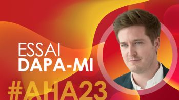 AHA 2023 -  DAPA-MI : après SCA récent sans insuffisance cardiaque ni diabète, la dapagliflozine entraine un bénéfice cardiométabolique sans effets sur les évènements cardiaques majeurs à 1 an