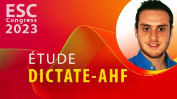 DICTATE-AHF - L’introduction précoce de dapagliflozine en hospitalisation, pendant un épisode d’IC aiguë, pourrait améliorer l’efficience de la décongestion