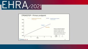 EHRA 2021 : étude STROKESTOP - Résultats à long terme 