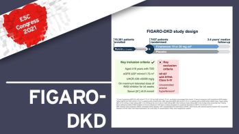 FIGARO-DKD : La Finérénone améliore le pronostic cardiovasculaire et rénal des patients diabétiques de type 2 quel que soit le degré d’insuffisance rénale chronique protéinurique associée