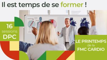 Printemps de la FMC Cardio : « Il est temps de se former ! »