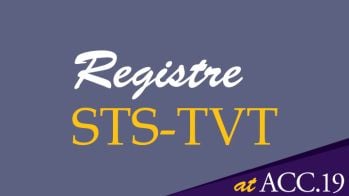 Registre STS/TVT - les résultats de l'étude au congrès de l'ACC 2019