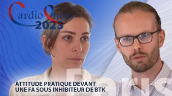 Attitude pratique devant une FA sous inhibiteur de BTK