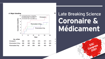 H-REPLACE : rivaroxaban, une alternative aux HBPM dans le SCA en attente de revascularisation ?