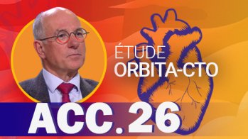 Étude ORBITA-CTO : Premier essai contrôlé vs procédure fictive démontrant un impact clinique significatif sur l'angor stable de la revascularisation d'une occlusion totale chronique