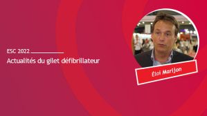 Actualités du gilet défibrillateur à l'ESC 2022
