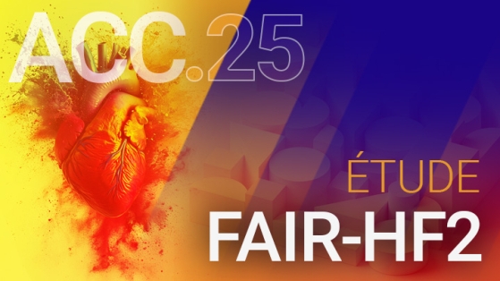 Absence d’efficacité sur la morbi-mortalité du carboxymaltose ferrique IV dans l’insuffisance cardiaque : l’étude FAIR-HF2