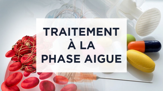 AOD et maladie thromboembolique veineuse : traitement à la phase aigue