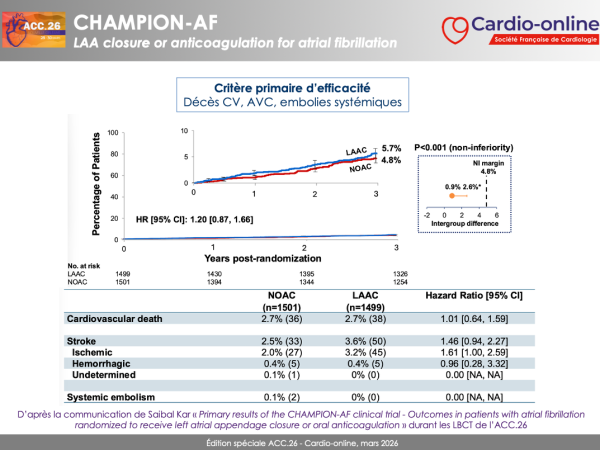 CHAMPION AF - crit&egrave;res primaire d&rsquo;efficacit&eacute; - ACC 2026