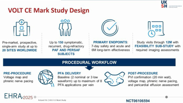VOLT CE Mark Study Design